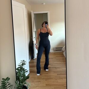 SET Active Navy Flare Jumpsuit